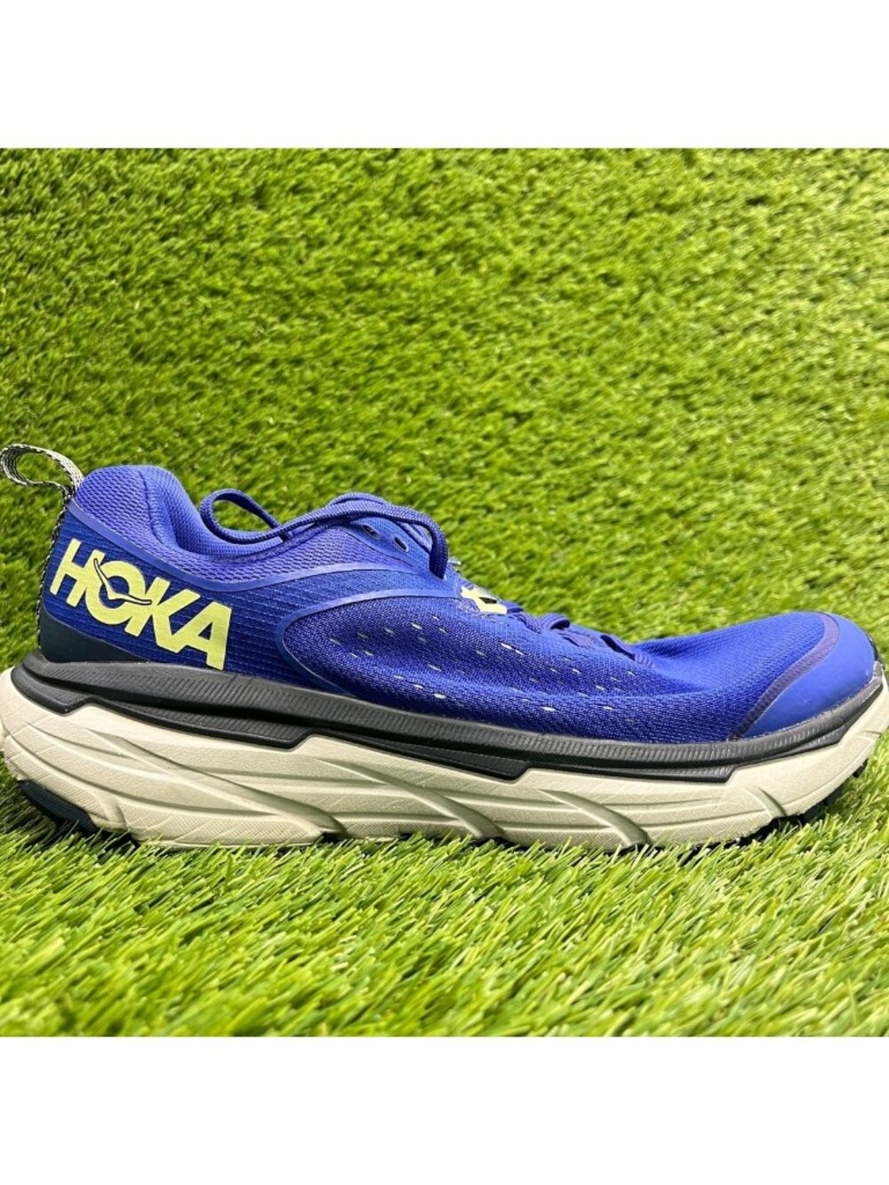 Hoka One One Challenger ATR 6 Womens Size 8.5 Blue Trail Running Shoes Sneakers